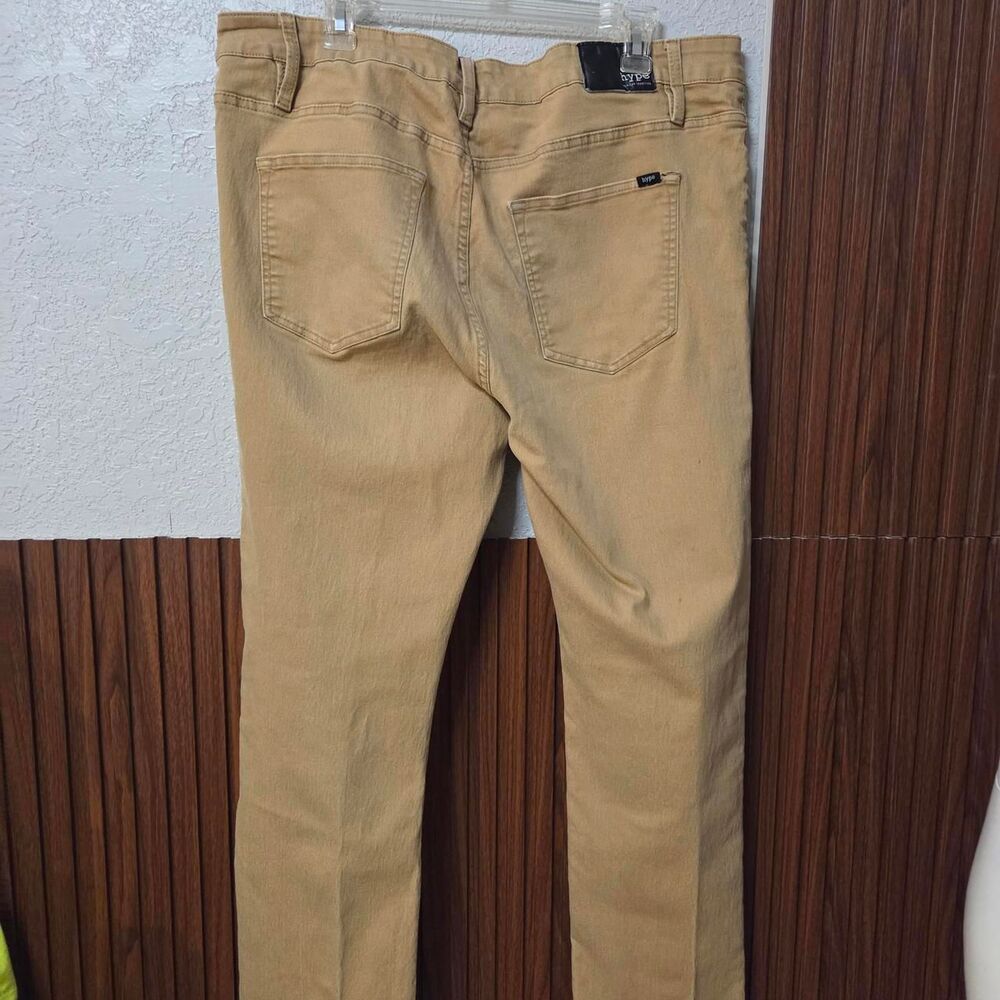 Hype Men's Tan and Khaki Trousers